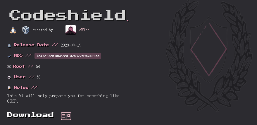 HMV-Codeshield